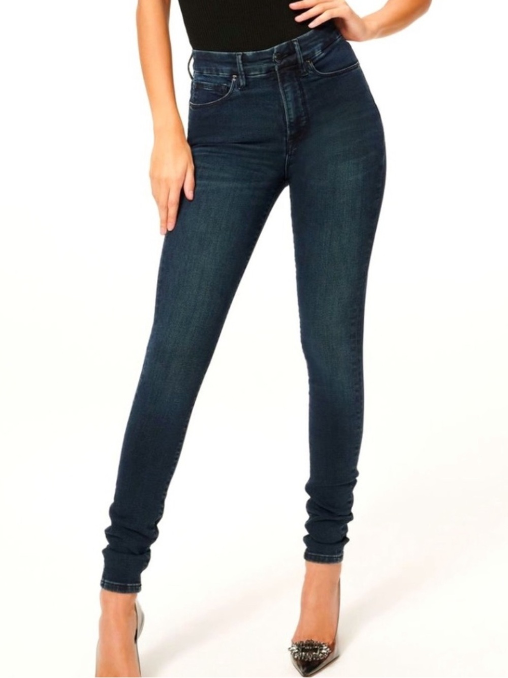 Good American Good Waist Skinny Jean